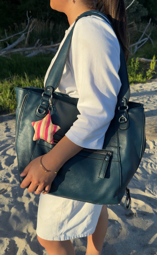 The Star Clip -in Sorbet Stripes