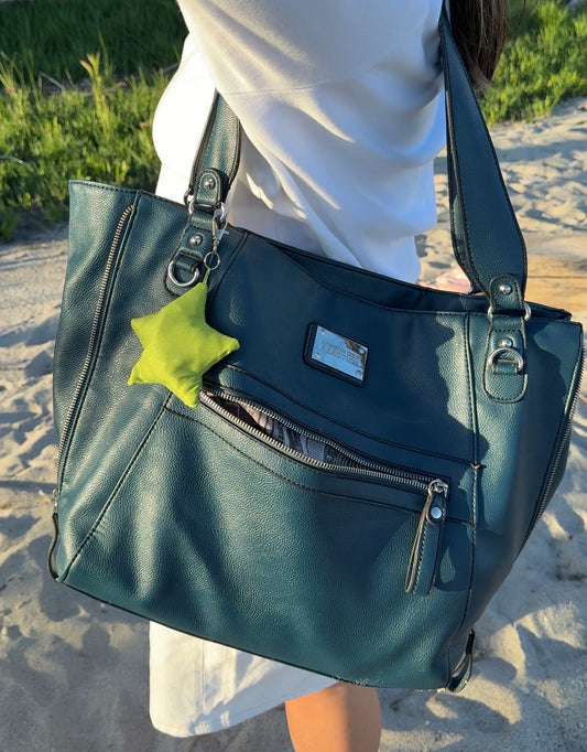 The Star Clip - in Lime