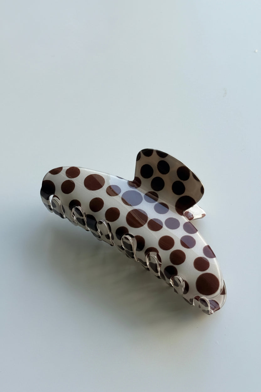 The Original Claw Clip in- Polka Puff
