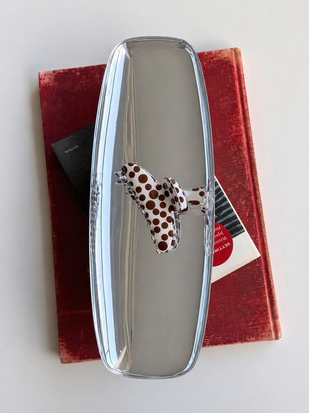 The Original Claw Clip in- Polka Puff