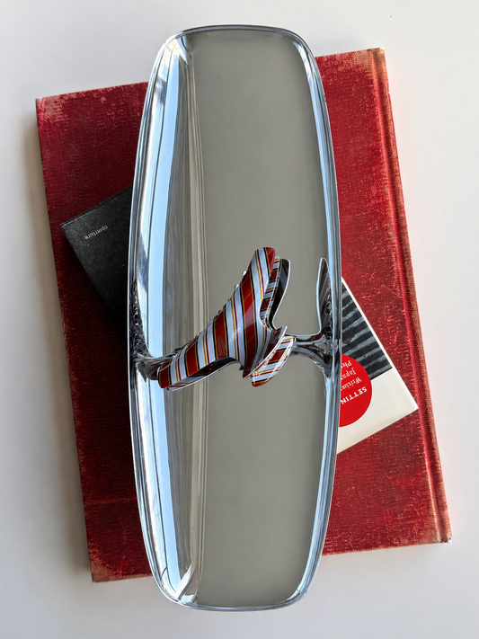 The C Claw Clip in- Vintage Stripe