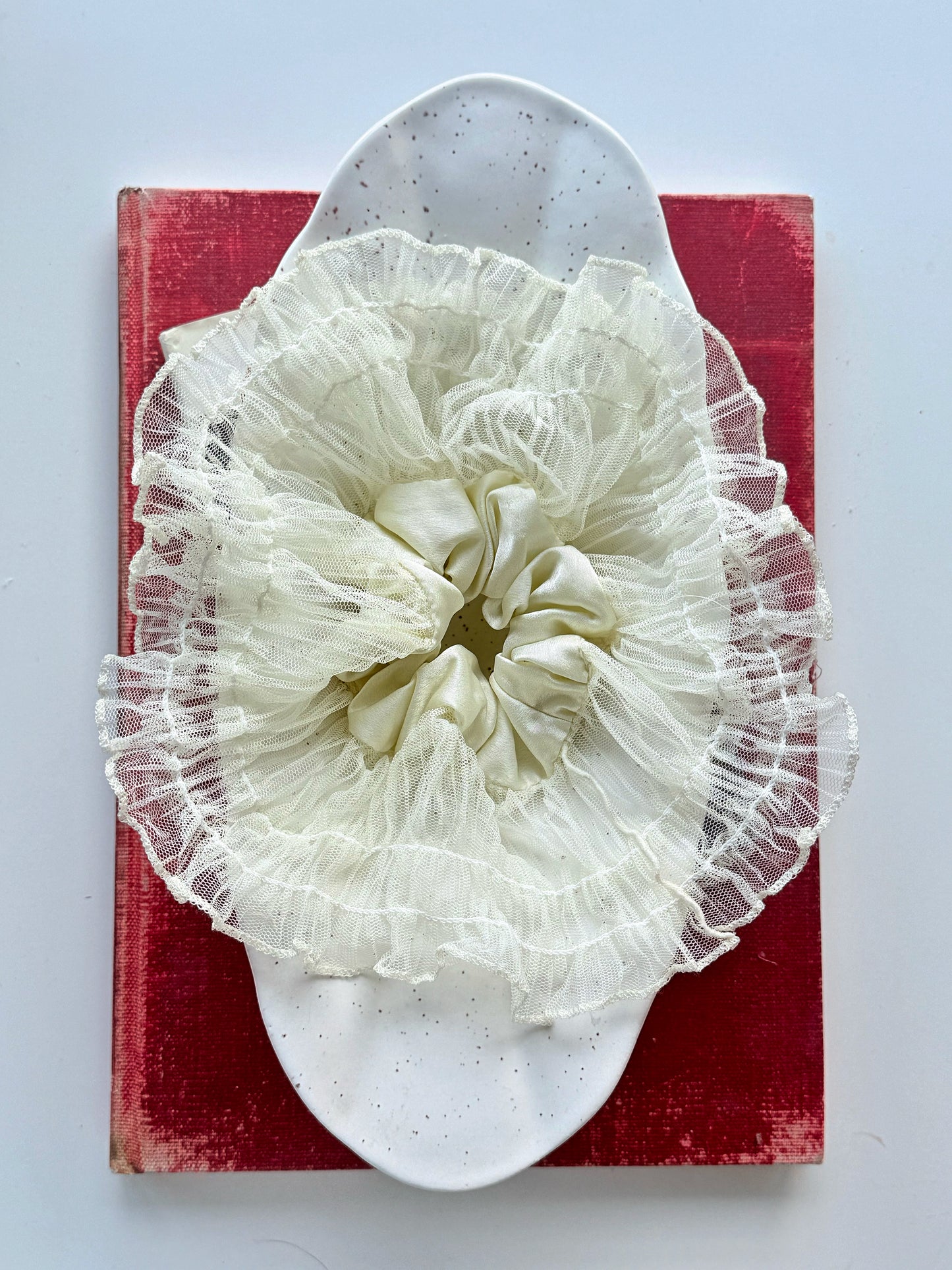 Lacey Oversized Scrunchie - PREORDER