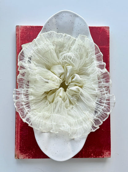 Lacey Oversized Scrunchie - PREORDER