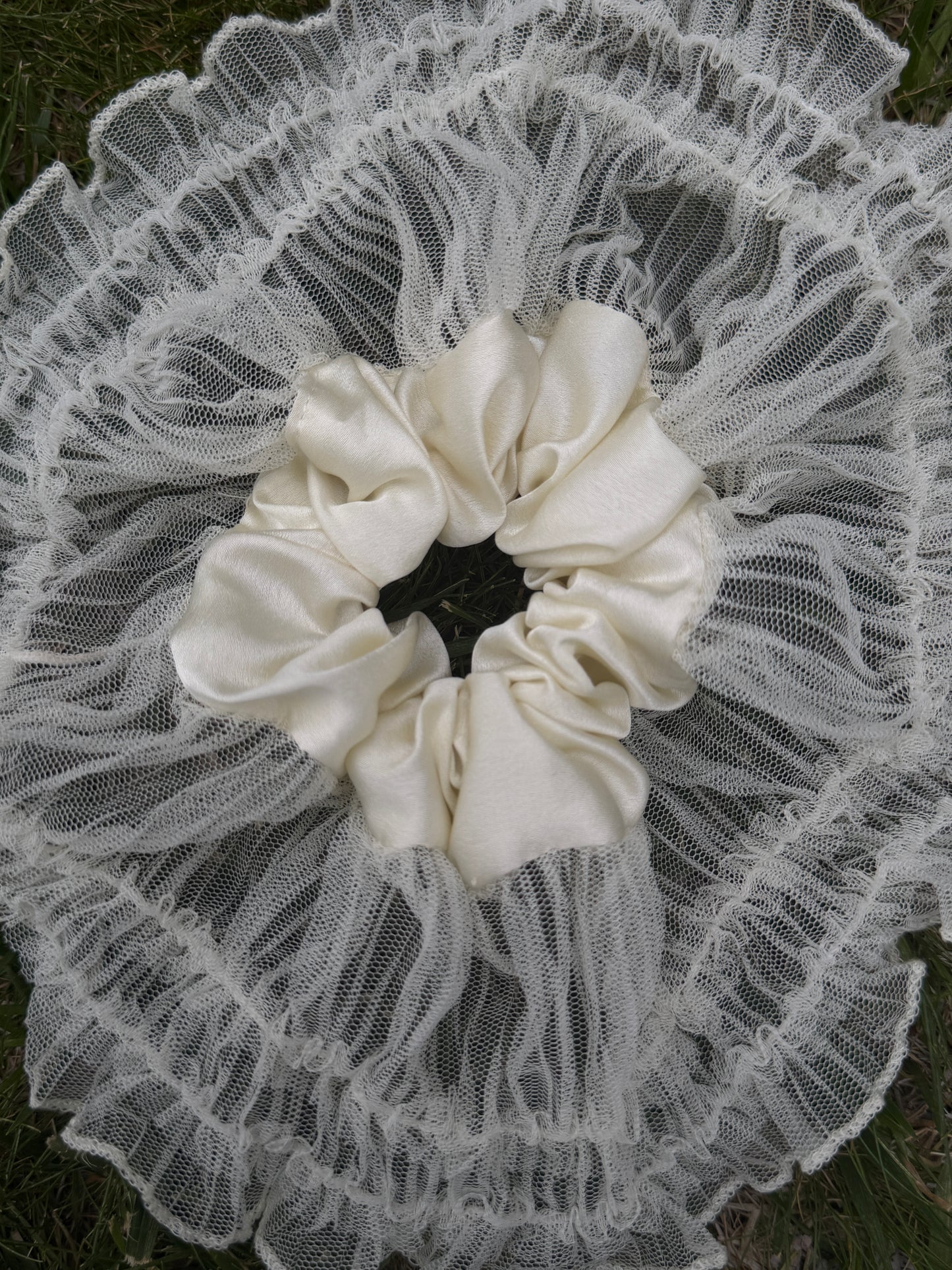 Lacey Oversized Scrunchie - PREORDER