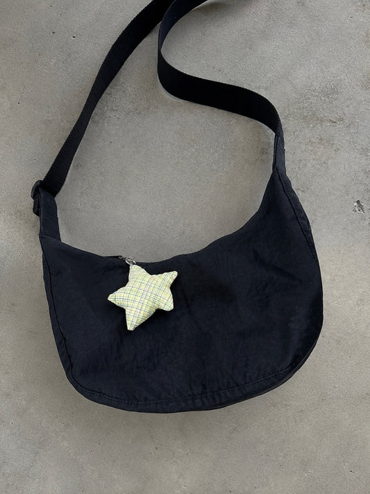 The Star Clip -in Teal Apple Plaid