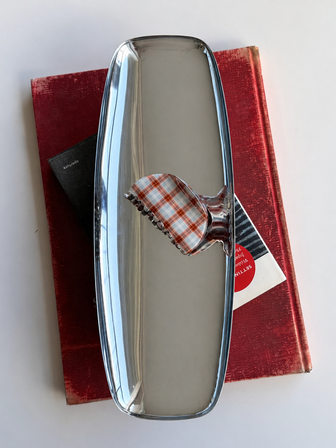 The D Claw Clip in- Plaid