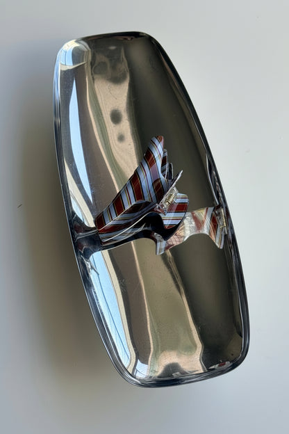 The C Claw Clip in- Vintage Stripe